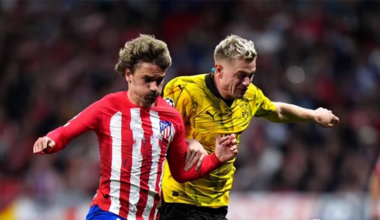 马竞扼杀多特希望晋级欧冠半决赛