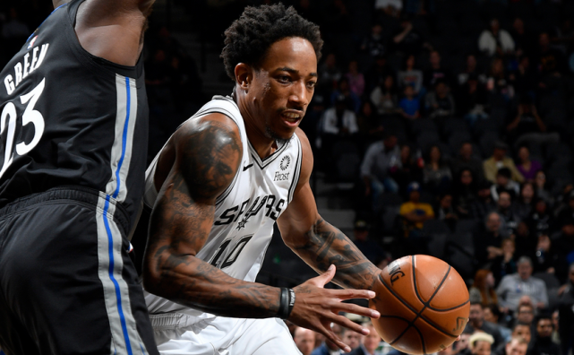 马刺负勇士,德罗赞表现出色 马刺负勇士,德罗赞表现出色